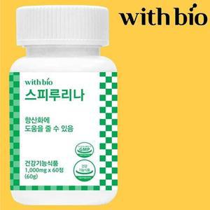 스피루리나 1000mg x 60정 스피룰리나 스피루니나 스피루나 스피리루나 스피루니아