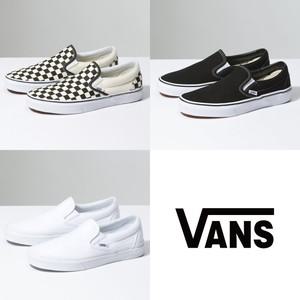 (VANS)  3종 택1 Slip-On 솔리드 체커보드 슬립온 헬스 운동화 VN000EYE