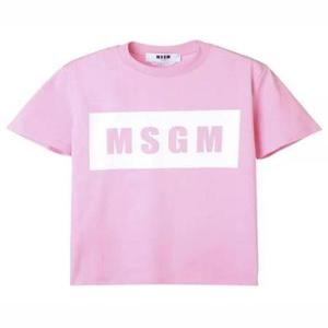 24SS 엠에스지엠 반팔 티셔츠 2000MDM520 200002 12 Pink