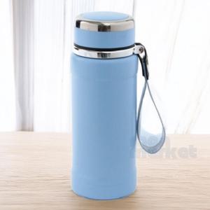 보온 텀블러 600ML 블루 스텐물통 보온보냉텀블러 진공