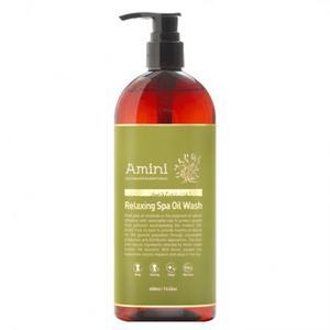아미니 릴렉싱 스파 오일 바디워시 400ml × 1개