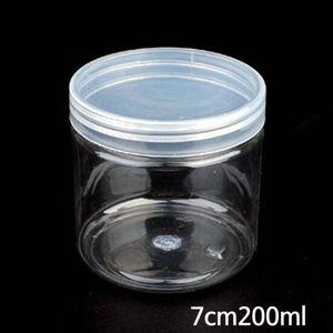 원형 플라스틱 보관 용기 7cm 200ml X20개 소