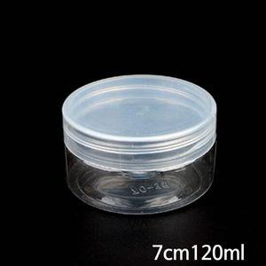 원형 플라스틱 보관 용기 7cm 120ml X20개 소