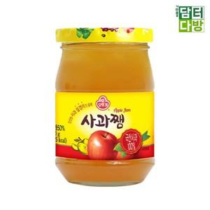 오뚜기 사과쨈 300g X 3개 사과잼 오뚜기잼 과일잼 간편식사 자취요리 식빵잼