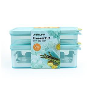락앤락 프리저핏 냉동실 정리용기 2.2L + 3.5L + 채반