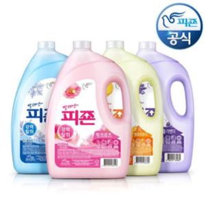 피죤 강력탈취 섬유유연제 3.1L x 4개 4종