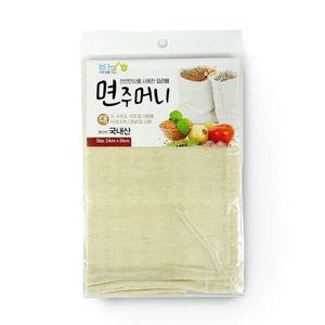 면주머니(대) 쳔연면사 요리용 보자기 찜시트