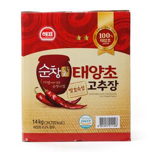 [연중무휴] 해표 순창궁태양초고추장 14kg