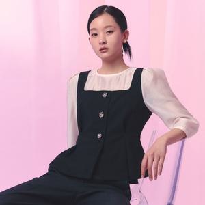 케네스레이디 KENNETH LADY 크리오 쉬어 레이어드 블라우스 ENBLPE60 450771