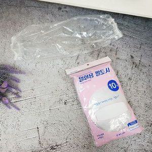 김장토시 청소위생 일회용 팔토시 (비닐) 10매