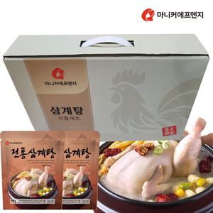 마니커-전통삼계탕 2봉 선물세트/실온/간편식/보양식/웰빙/하림/참프레