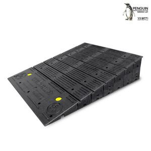 BLOCK-UP 블록업7단 (700x820x180mm) 턱이 있는 진입로에 설치/입구발판 경사로 장애인시설 자전거 휠체어