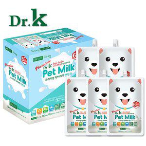 [신세계몰]닥터케이 무항생제 프리미엄 펫밀크 150ml 15개 강아지 고양이 우유