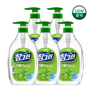 참그린 기름기 뽀드득 1kg 용기 x 5개/주방세제
