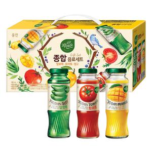 자연은 종합 음료세트 알토망 180ml x 48병 꼬마병