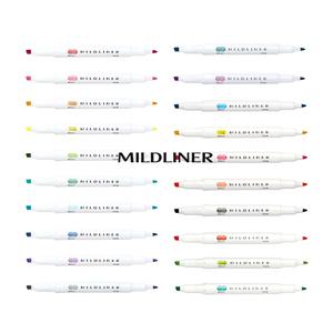 제브라 마일드라이너 형광펜 마일드 라이너 MILDLINER