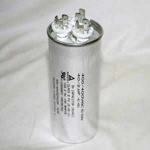 원형모터콘덴서/복합콘덴서/400/400VAC/40uf+2uf/모터기동용/기기용/에어컨/실외기/보일러/냉동기/