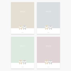 펜피아 1000 제본 노트 B 그림 중고등노트 무제 유선 공책 중등 고등