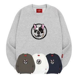 엘라모 3M 도그러브 맨투맨 남녀공용 빅사이즈 S~4XL