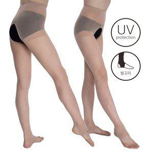 [헬로버디]여성 골프스타킹 UV 자외선차단 발 고리형 밑트임 가터 Y존 쿨 스타킹 헬로버디