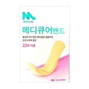 신신제약 메디큐어밴드 덕용 22매 (19mm x 72mm)