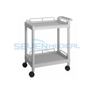 대경카트 2단 카트(PVC) 201G (705x447x823mm) 드레싱카 미용실 병원 식당 서빙카 다용도 운반카