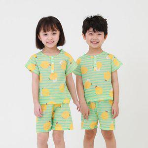 [알록달록]국산 5부 여름 실내복 잠옷 여아 남아 유아 주니어용