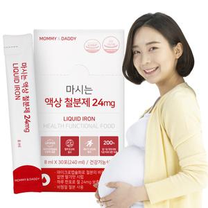마미앤대디 임산부 액상 철분제 영양제 24mg