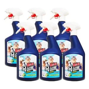 엘지 홈스타 맥스 프레쉬 욕실용 세정제 라임바질향 750mL x 6개