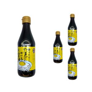 테라오카 타마고 계란에 뿌리는 맛간장 소스 300ml x 4개 간장계란밥 노두유 쯔유
