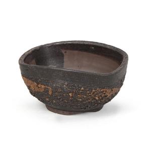 다육분 타원형 16.8x14.2x8.5cm 수제 옹기 다육화분