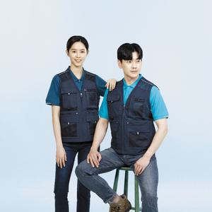 에이스 작업조끼 ACE-V2174 망사조끼 낚시 스포츠 여름