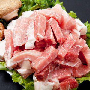 몬트락 제주돼지 찌개용 400g x 5팩 (뒷다리살, 냉장육)