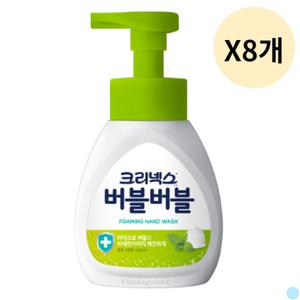 크리넥스 버블버블 핸드 워시 솝 힐링그린 250ML X8
