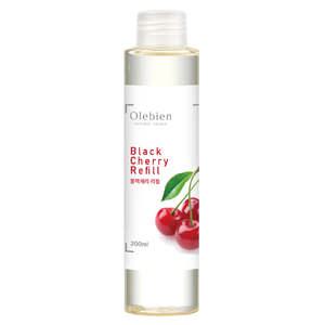 올레비엔 퍼퓸디퓨저 블랙체리 디퓨져리필 대용량 200ml 방향제리필 코튼향 라벤더 레드프룻 디