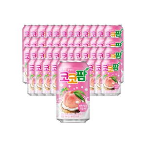 코코팜 피치 핑크 복숭아 340ml X 48개
