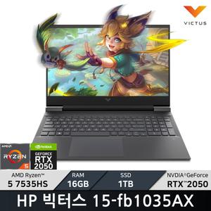 HP 빅터스 15-fb1035AX/RAM 16GB/SSD 1TB/ +마우스증정