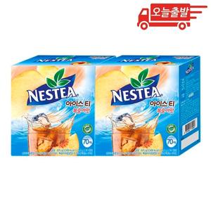 오늘출발 네슬레 네스티 복숭아맛 아이스티 70개입 2개