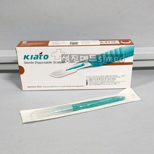(키아토) 일회용 일체형메스날(10ea/1box) NO. 10