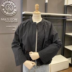 [보니스팍스] NC02 밑단 시보리 하이넥 숏점퍼 B12JP020 (S8915633)