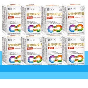 종근당 활력비타민b 비타민b 군 800g 60정 8개 엽산 비오틴,클로렐라