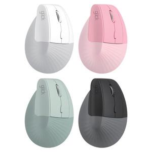 지클릭커 오피스프로 버티컬 OP50 도톰 쉬폰 무소음 인체공학 블루투스 무선 마우스