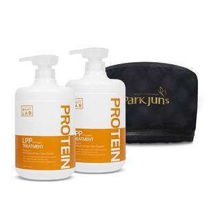 LPP 단백질 트리트먼트 헤어팩 1000ml  오리지널 2개 + 열처리 전기헤어캡 PGCP-001