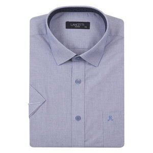 [란체티](의정부점)마이크로 도비 순면 반팔 일반셔츠  LWM5505DB