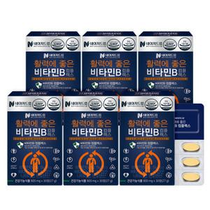 네이처드림 활력에 좋은 비타민B 컴플렉스 30정 x 6박스