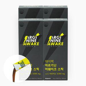 데이팩 아르기닌 어웨이크 스틱 4박스(총60포)
