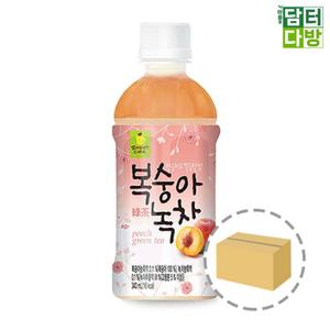 복숭아녹차 복숭아녹차340ml 복숭아녹차340ml페트 웰그린 340ml 20페트 웰그린복숭아녹차