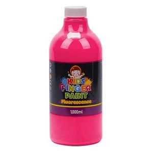 [XBI6K01N]미술놀이 핑거페인트 형광색 1000ml 낱색 물감