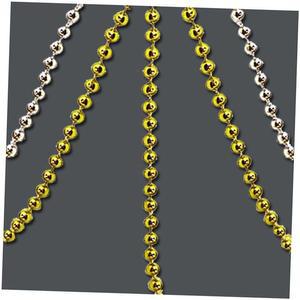 [XBH997N0]체인구슬 원형6mm 금색 1SET 공예 꾸미기 미술
