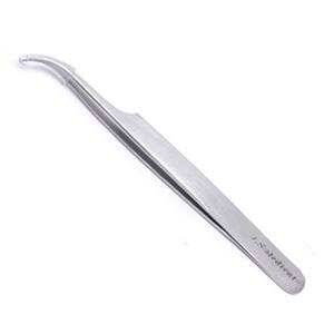 DENTART 의료용 전자포셉 곡선형 11.5CM 스텐 핀셋 집게
